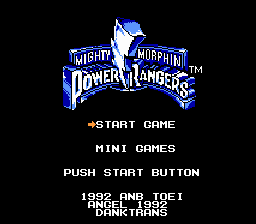 Play <b>Mighty Morphin Power Rangers (English translation)</b> Online